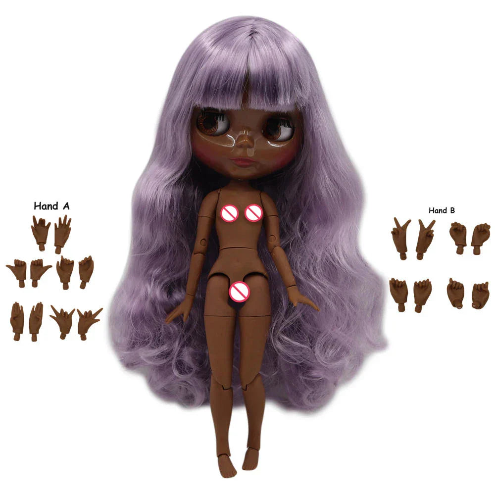 ICY DBS Blyth Doll 1/6 Joint Body DIY BJD toys Fashion Dolls girl gift Special Offer on sale with hand set A&B