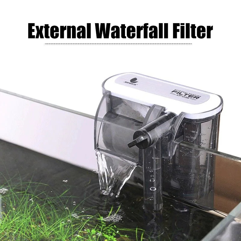 220V Upgrade Aquarium External Waterfall Filter Cleaner Silent