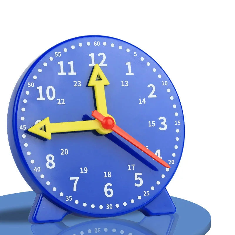 Children Montessori Clock Educational Toys Hour Minute Second