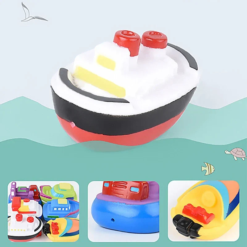 Pieces Kids Shower Bathtub Boat Toys Baby Shower