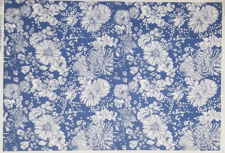 Pottery ceramics clay Transfer paper glaze underglaze flower