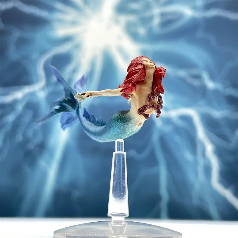 1.7Inch Fantasy Mermaid Figurine Action Figure Hand Painted