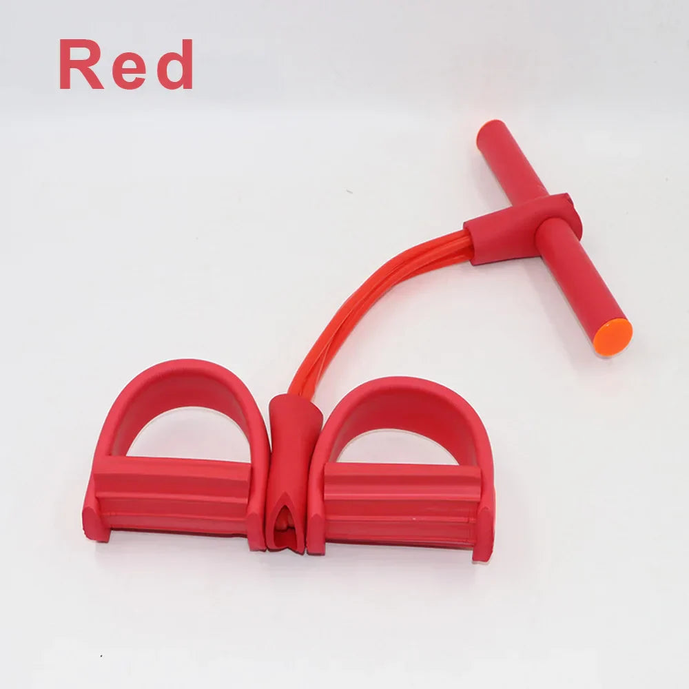 4 Tube Resistance Band Elastic Pull Rope Gym