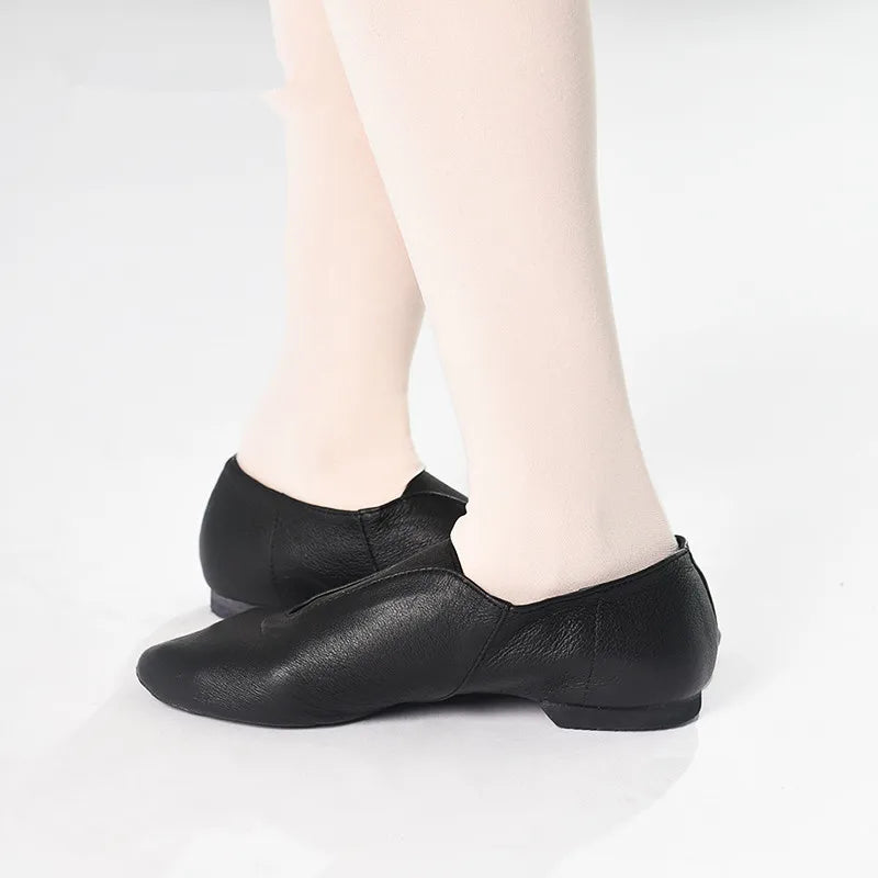 Central gore Geninue leather Slip on Dance Jazz