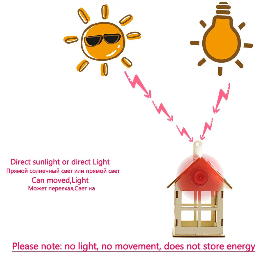 Solar Toy for Boy Windmill Science Toy DIY