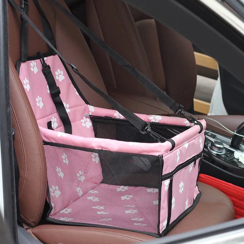 Pet Dog Car Carrier Seat Bag Waterproof Basket