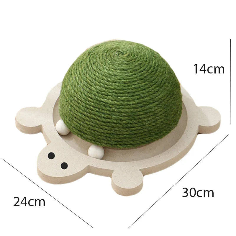 Sisal Cat Scratcher Board Mat Durable Ball Toys