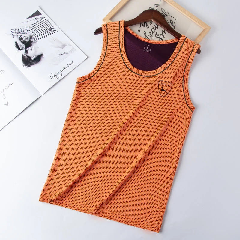 Mens Underwear Sleeveless Tank Top Solid Muscle Vest