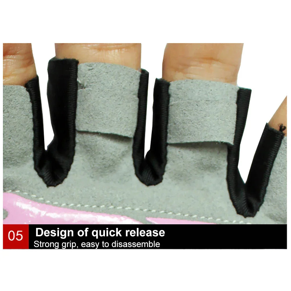 Stylish Half Finger Breathable Antislip For Sports Scooter
