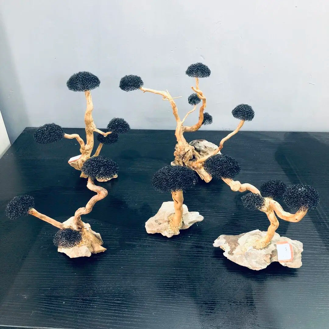 Aquarium Moss Tree Driftwood Fish Tank Landscaping Water