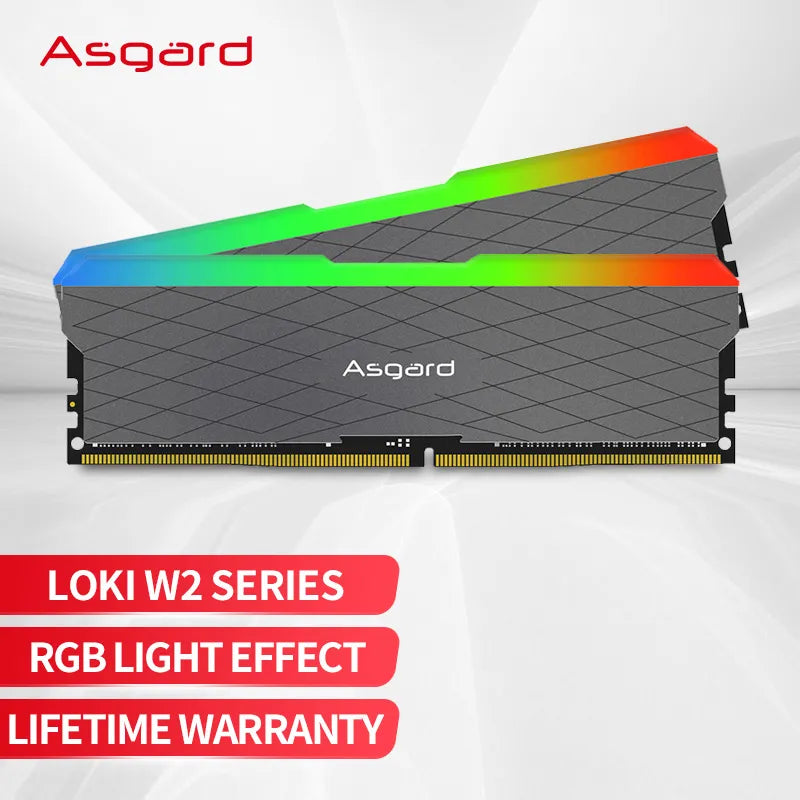 Asgard LOKI W2 RGB RAM ddr4 8GBx2 16GBx2