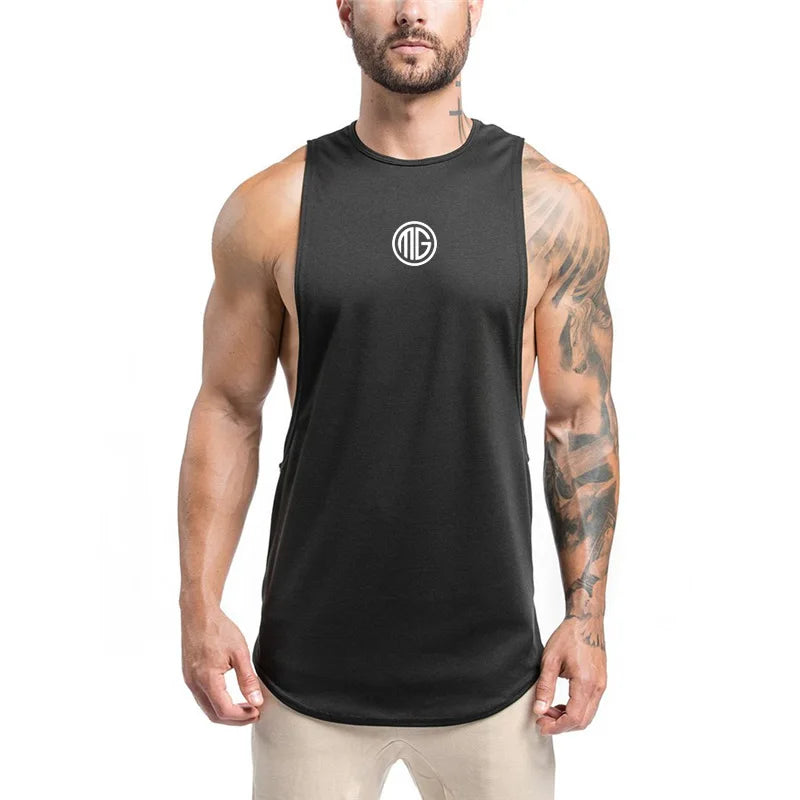 Mens Fitness Tank Tops Gym Clothing Bodybuilding Workout