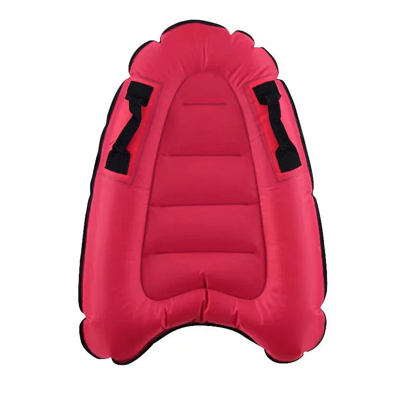 Inflatable Bodyboard Surfboard Ocean Printed Buoy Kickboard Adult