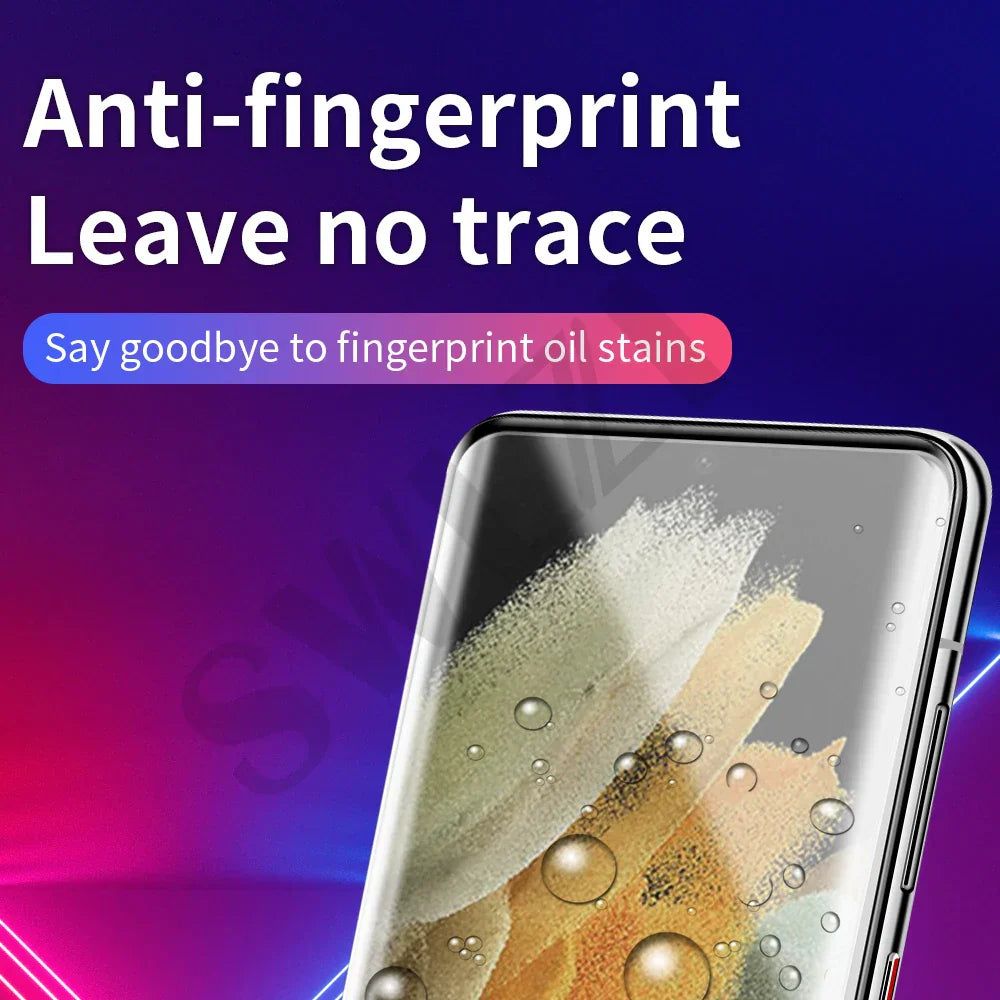 5Pcs UV glass screen protector for Samsung Galaxy