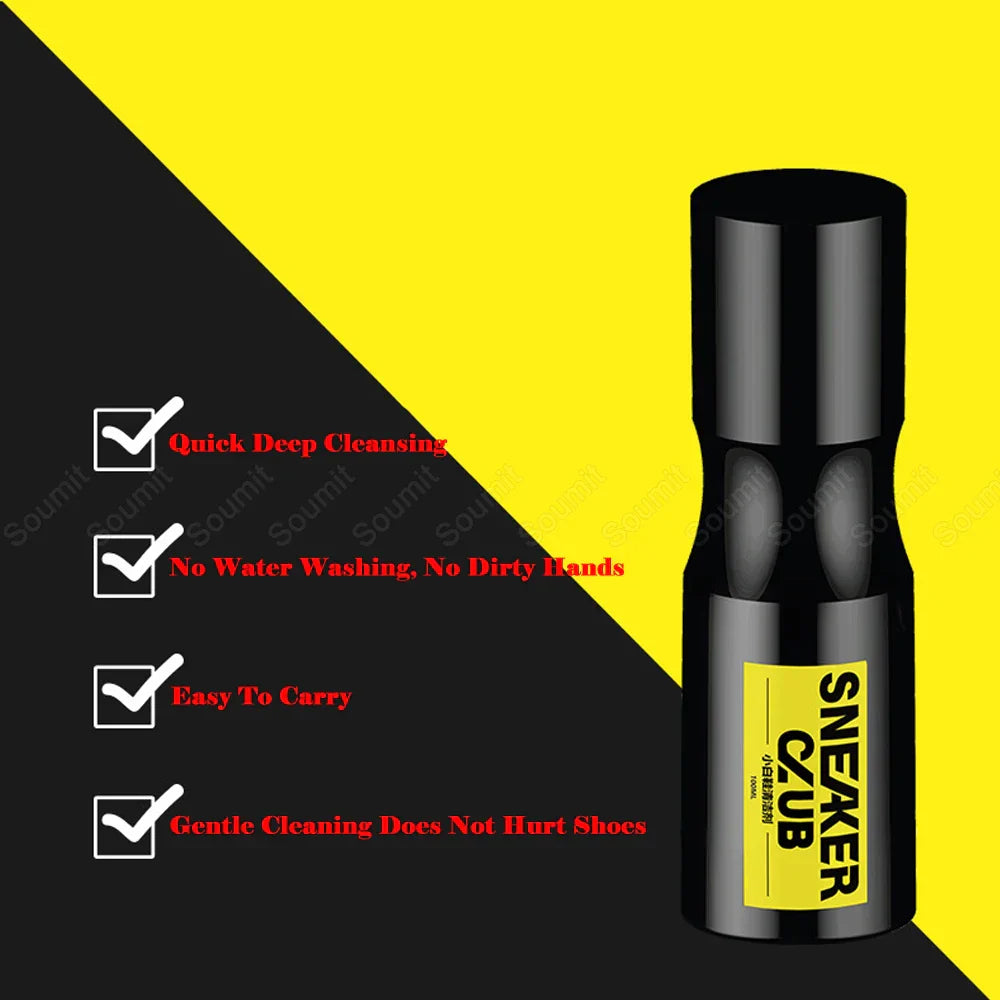 Shoe Clean And Whiten Refreshed Spray Polish Cleaning