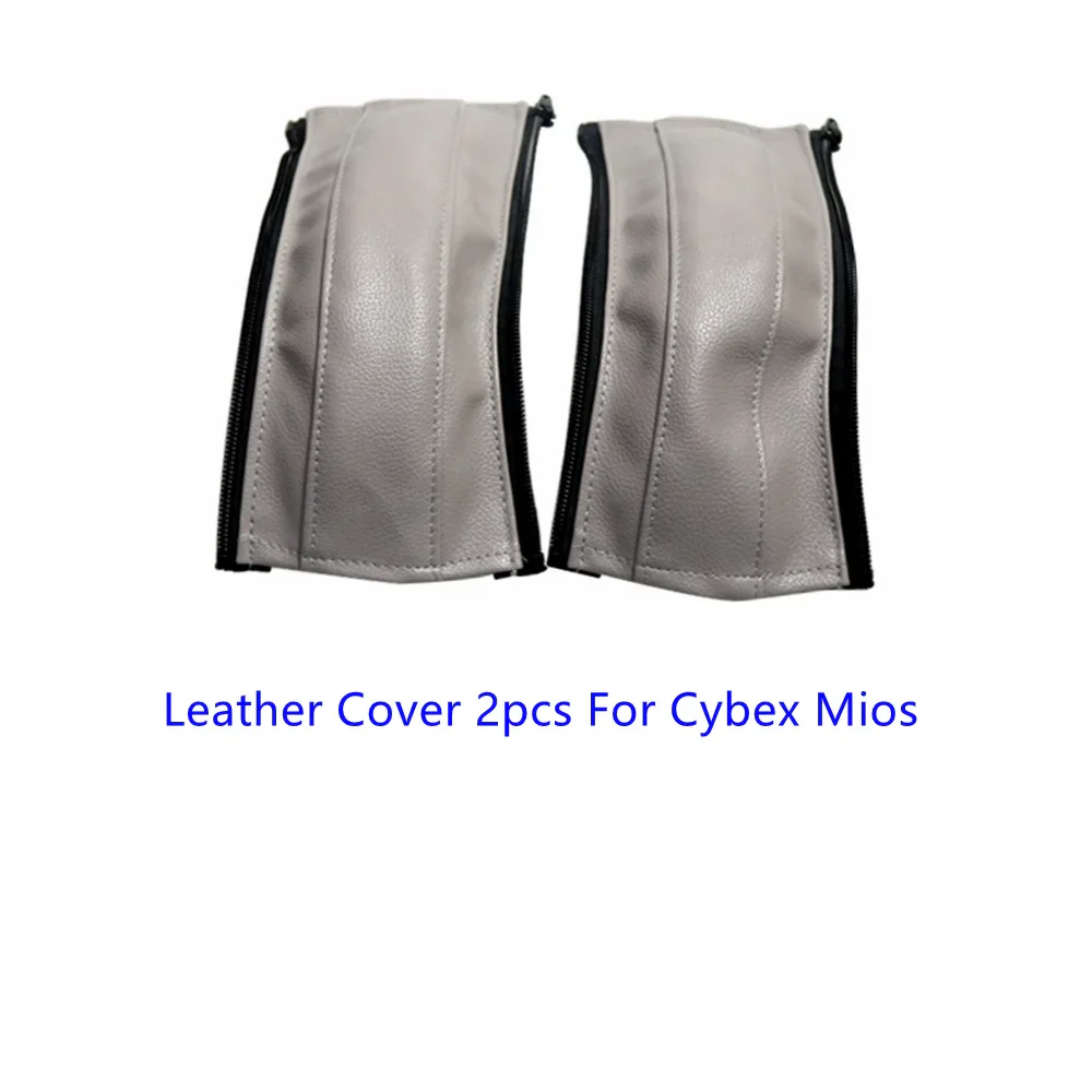 Stroller PU Leather Handle Covers Fit Cybex Mios