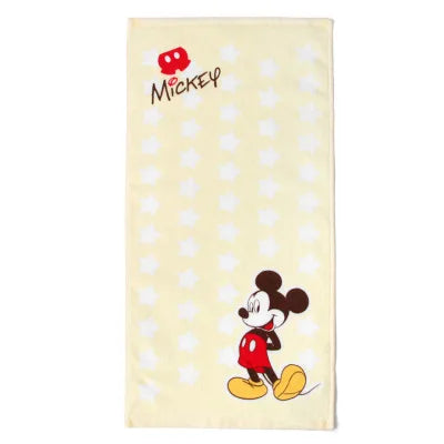 Mickey Mouse Candy Color Princess Printed Cotton Gauze