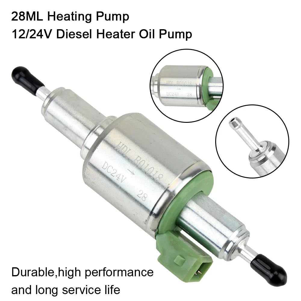 12V 24V 28ml Oil Fuel Pump Pulse Pumping