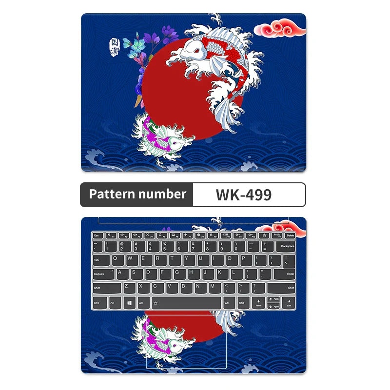 Universal Sea Wave Laptop Cover Sticker Skins Notebook