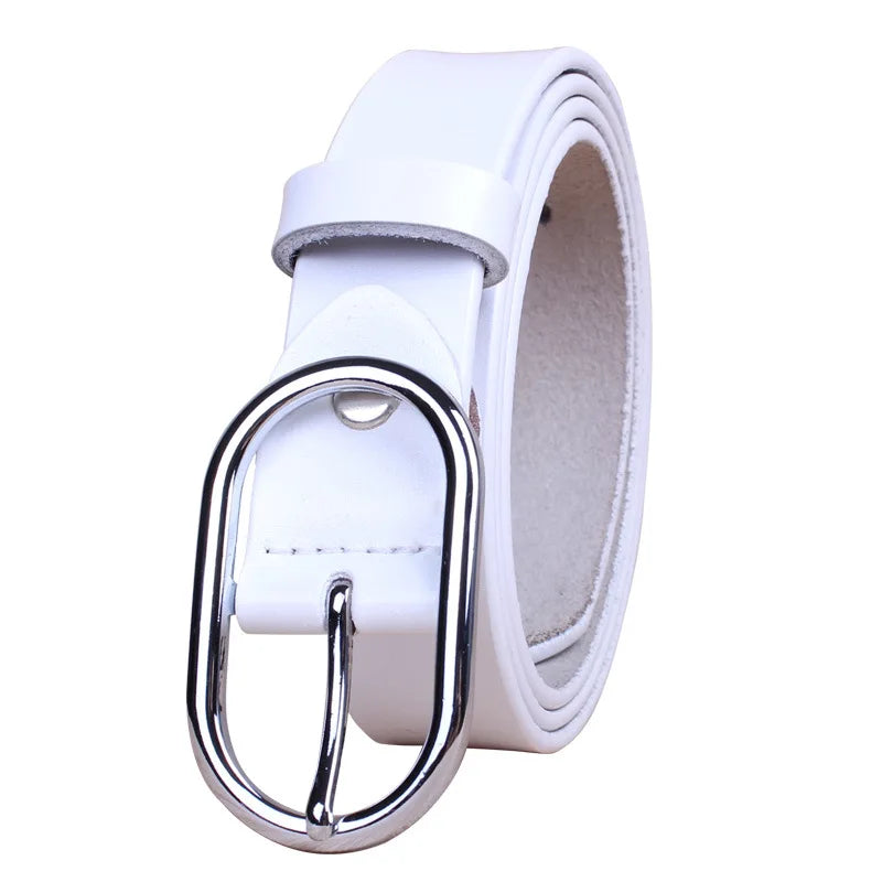 Women Genuine Leather Belt for Female Strap Casual