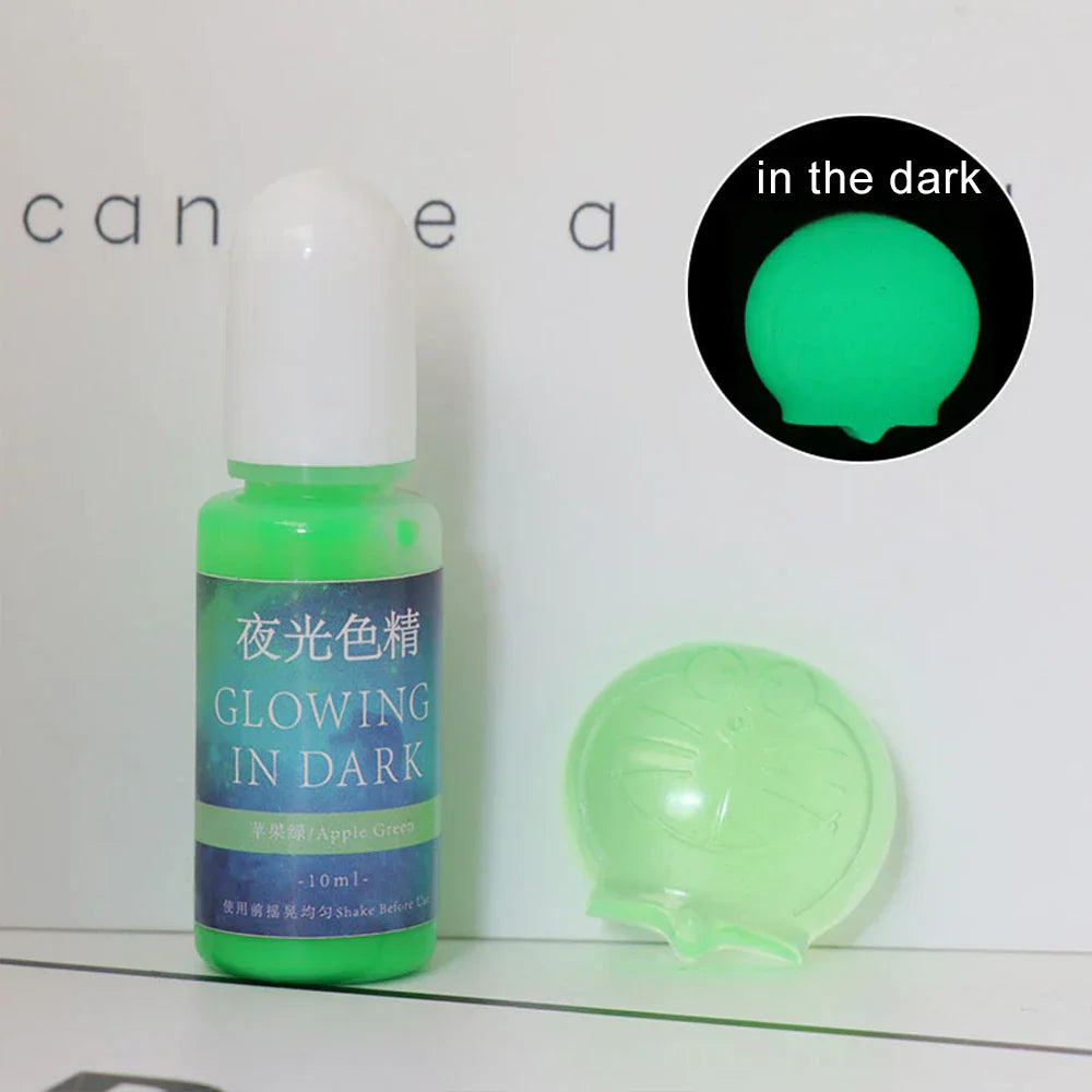 Glowing in Dark High Concentration Epoxy Pigment DIY