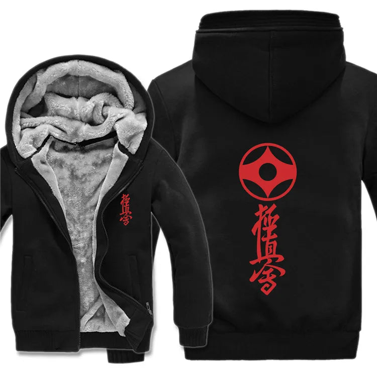 Winter Fashion Kyokushin Karate Hoodies Kyokushin Printed Casual