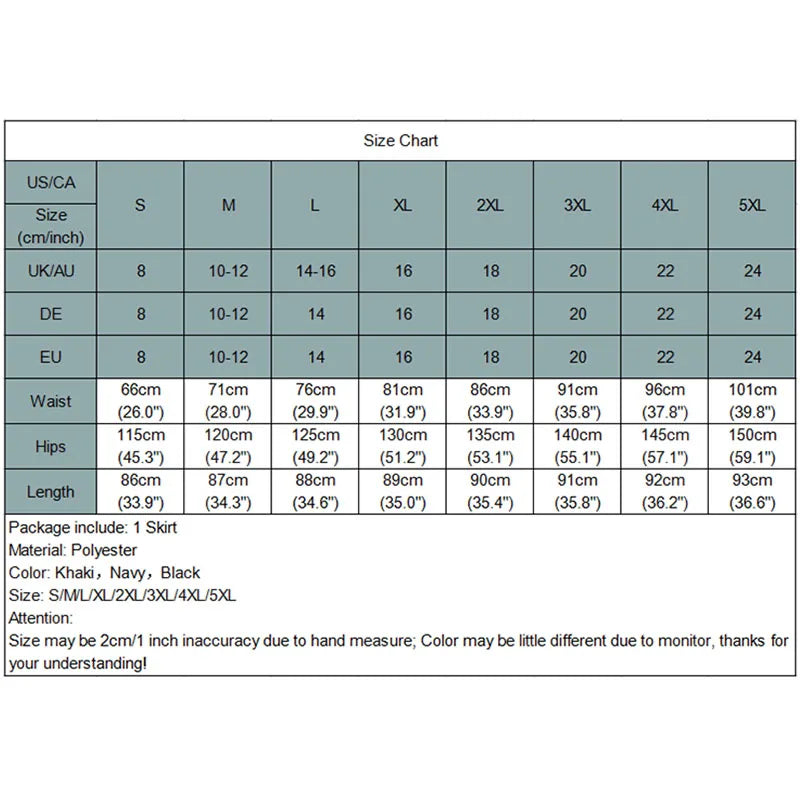 Plus Size Party Midi Skirt 2023 Autumn Women