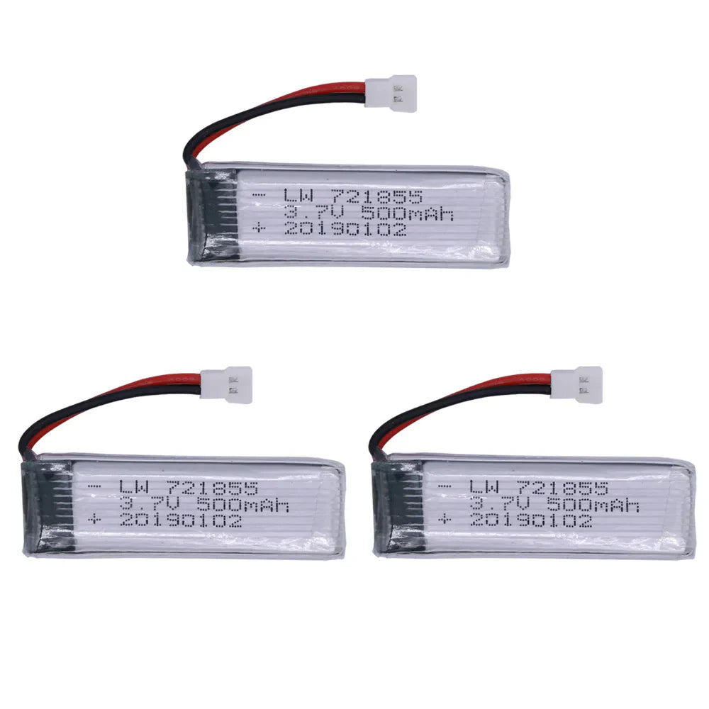 5PCS 3.7V 500mAh li-po Battery H37 V966 V977