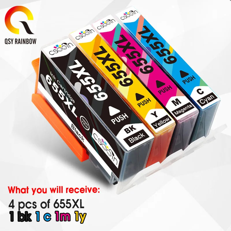 CMYK SUPPLIES 5x ink cartridge replacement for hp