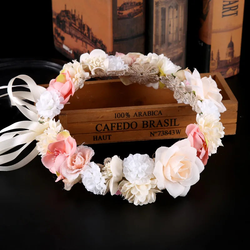 Boho Style Flower Headbands for Women Girls Floral