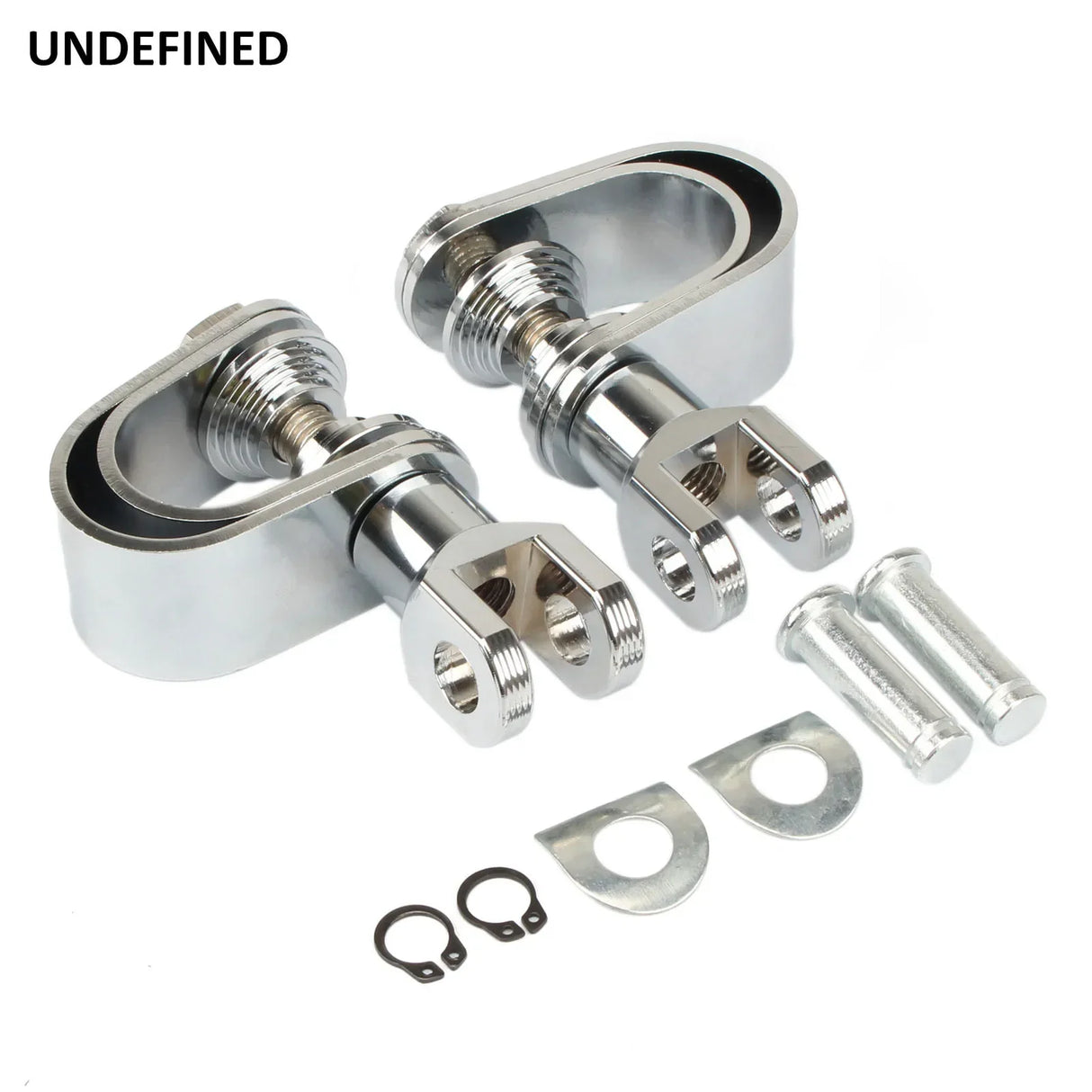 1-1/4" Chrome Motorcycle Highway Foot Pegs for Harley Chopper