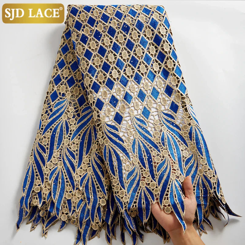SJD LACE 2024Skin Friendly Classic African Eembroidery Guipure