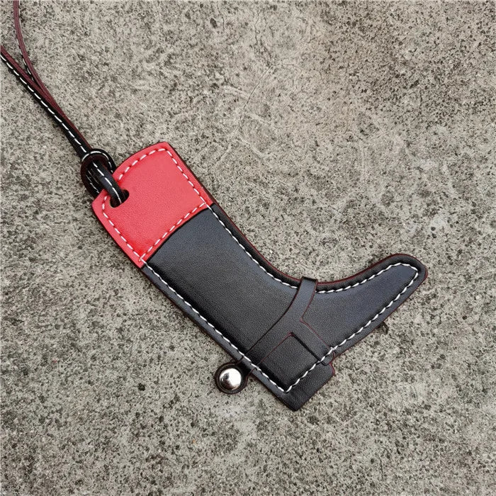 DIY Fashion Luxury PU Faux Leather Boot Shoes