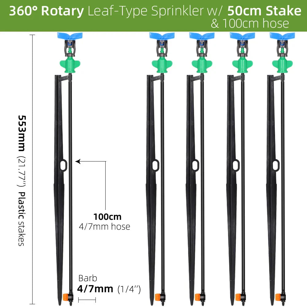 360 Degrees Leaf-Type Automatic Rotary Sprinkler Hanging Fogger
