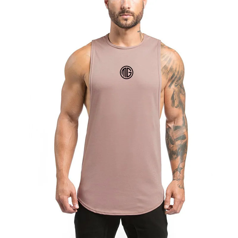 Mens Fitness Tank Tops Gym Clothing Bodybuilding Workout
