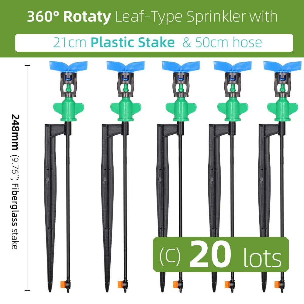 360 Degrees Leaf-Type Automatic Rotary Sprinkler Hanging Fogger