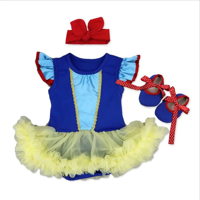 Baby girl Clothes elsa anna costume for Baby