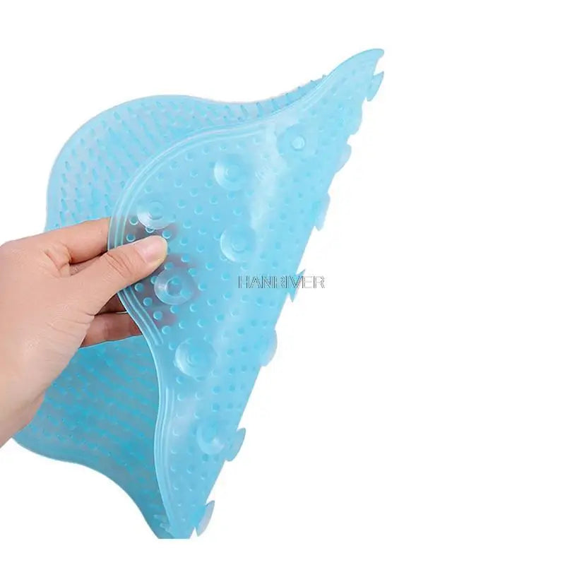 Silicone Bath Foot Massage Pad Mat Shower Back