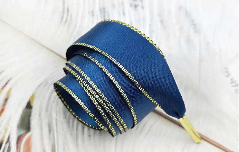1.6cm Wide Doublesided Ribbon Satin Fashion Shoelace Creative