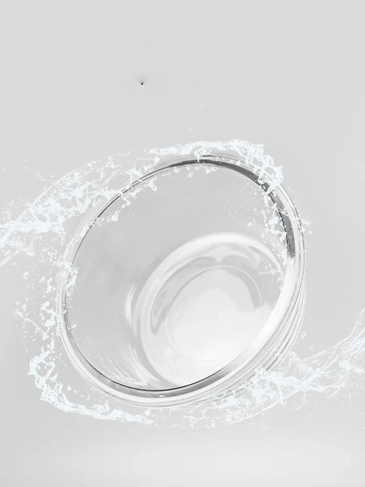 New Non-Slip Glass Double Cat Dog Pet Bowl