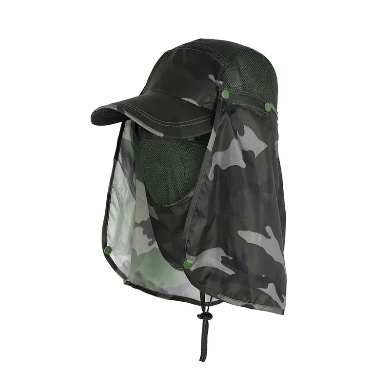 Protective Chapeu Feminino Neck Cover Ear Flap UV