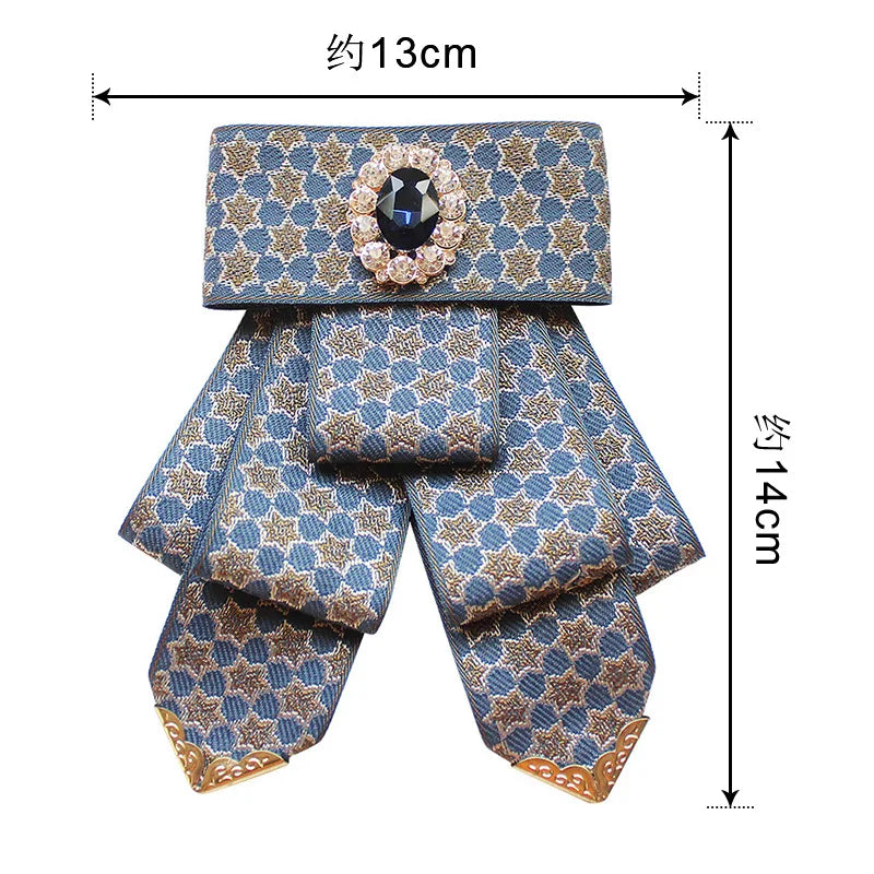 Handmade Bow Tie Men's Unisex British Business Banquet