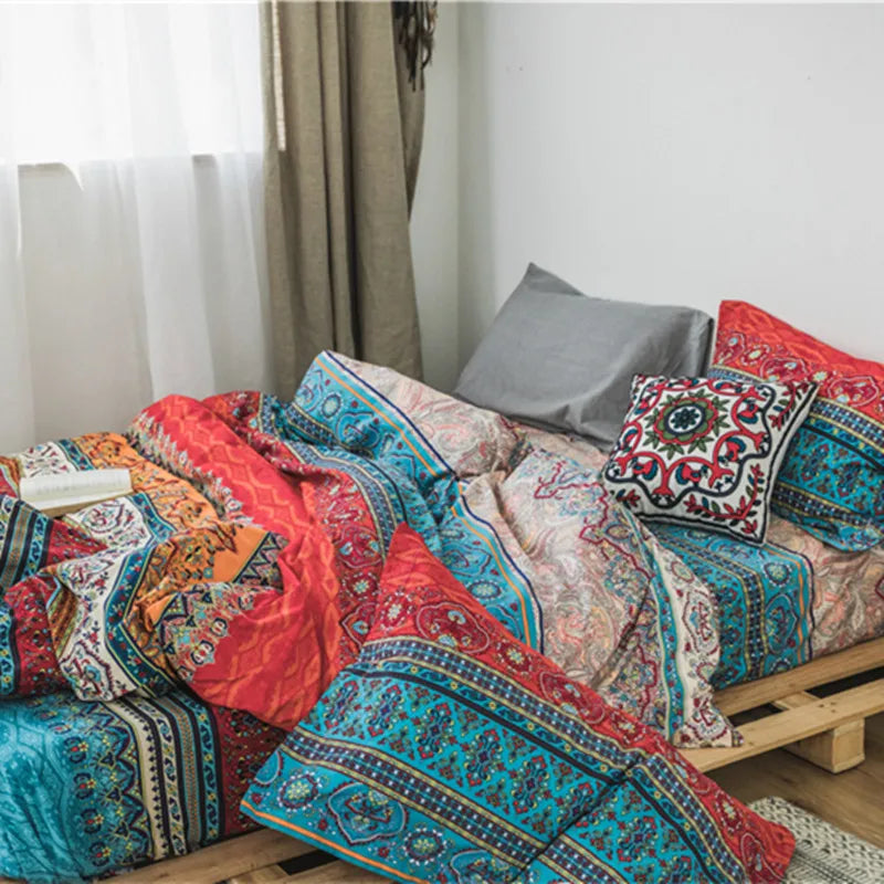 Bohemian Cotton 3d Comforter Bedding Sets Luxury Boho
