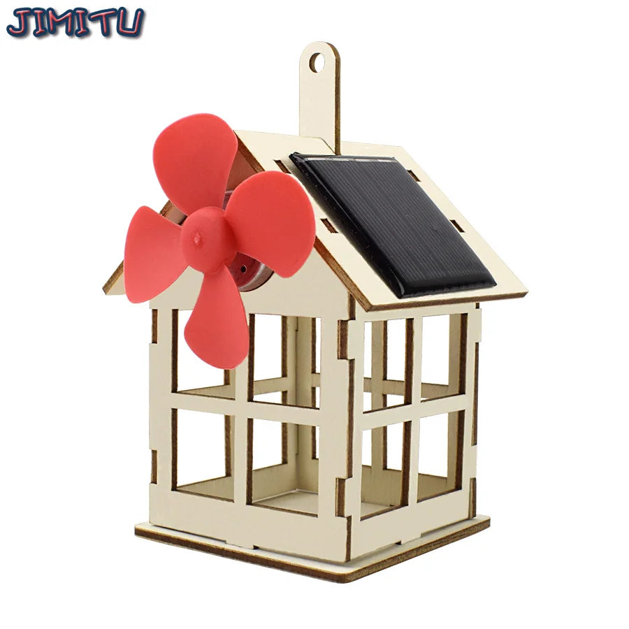 Solar Toy for Boy Windmill Science Toy DIY