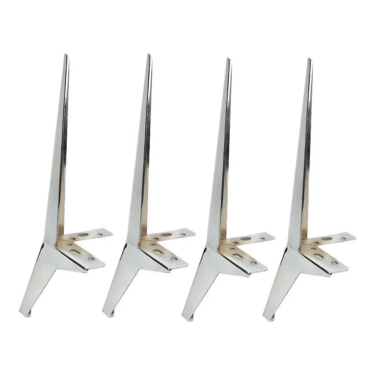 4Pcs Furniture Legs Gold Metal Heavy Duty Support