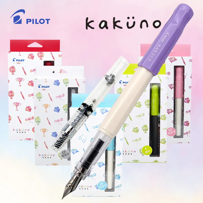 Kawaii Original Pilot KAKUNO Fountain Pen Ink Pen