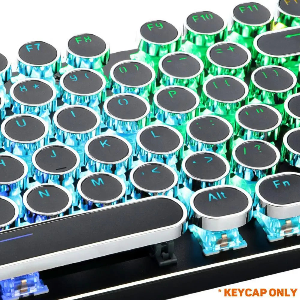 Game mechanical keyboard white punk keycap 104 KEYS