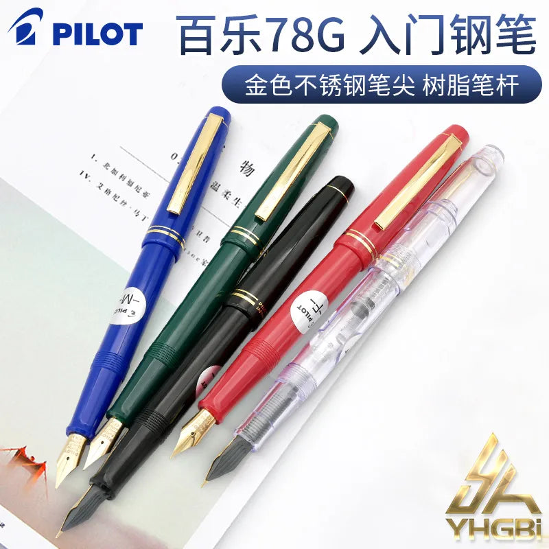 PILOT Fountain Pen Original 78G+ Lridium Ink Pen
