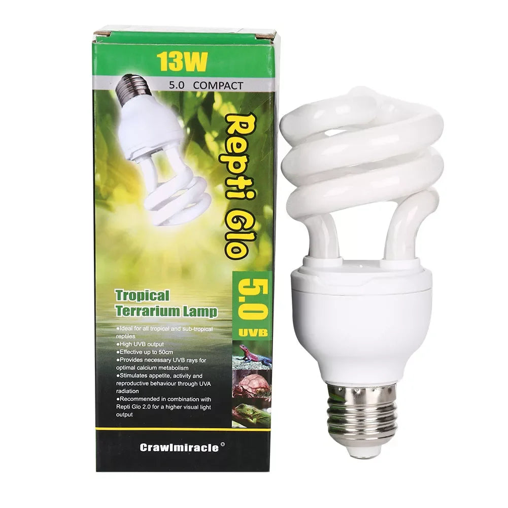 UV Glow Lamp Reptile Light Bulb Energy Saving