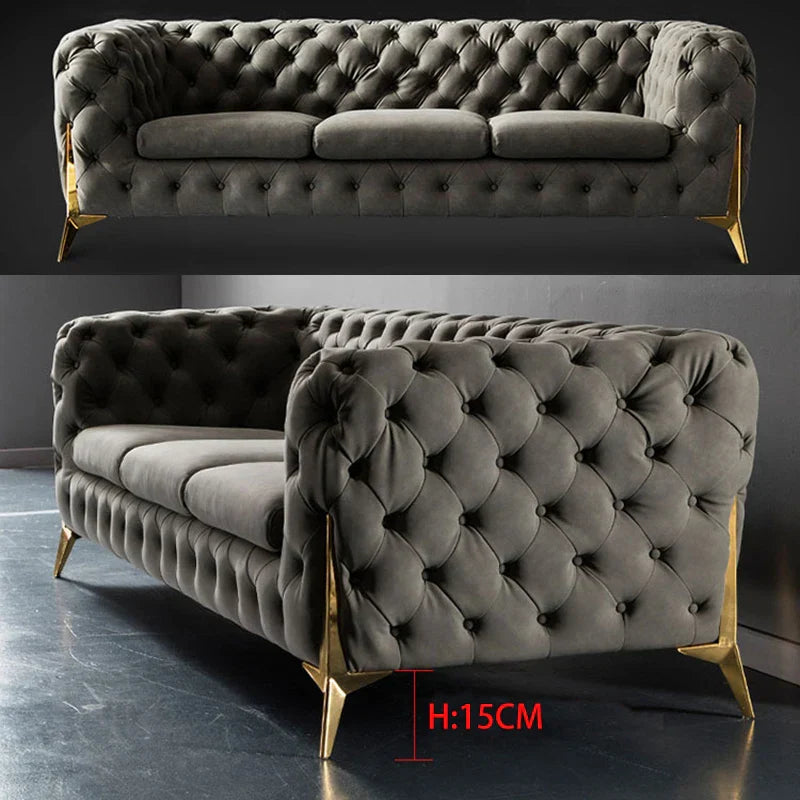 4Pcs Furniture Legs Gold Metal Heavy Duty Support